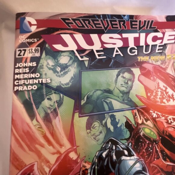 Forever Evil Justice League Vol 2 #27 Forever Doomed 2014 Ivan Reis Joe Prado Ro - Picture 6 of 12